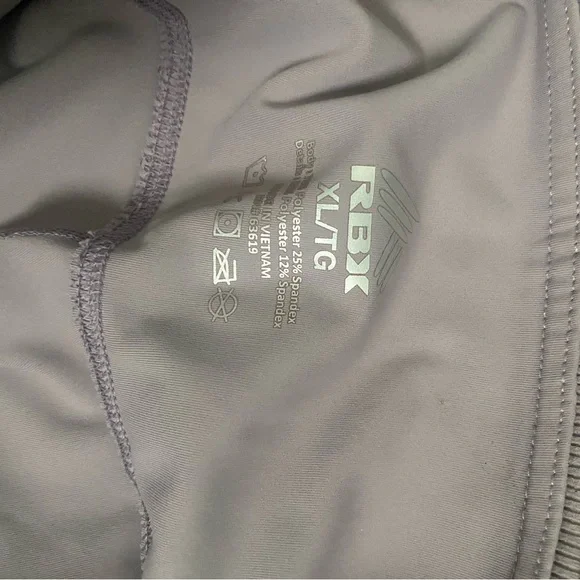 RBX Purple 7/8 Leggings with Pockets - Picture 4 of 6